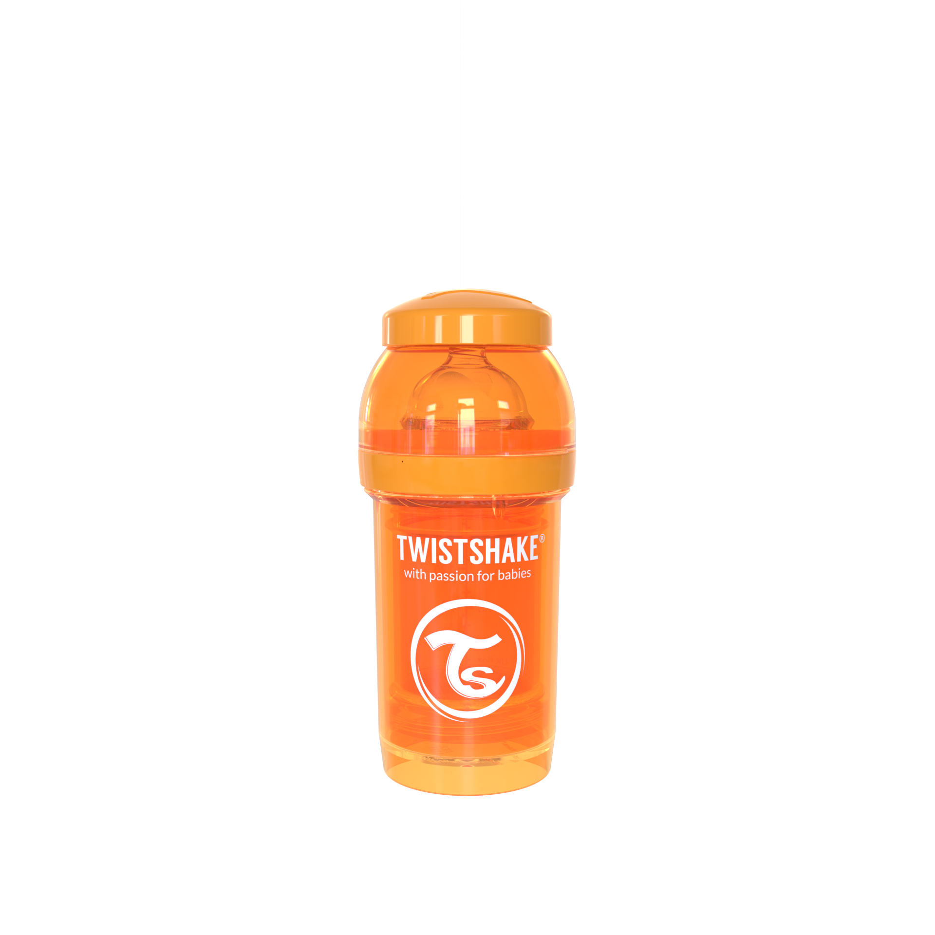 Orange Twistshake Anti-Colic Bottle 180ml