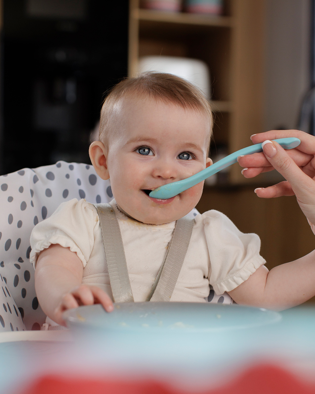 Cuillères pour bébés 3-p 4 mois+ / Bleu hover