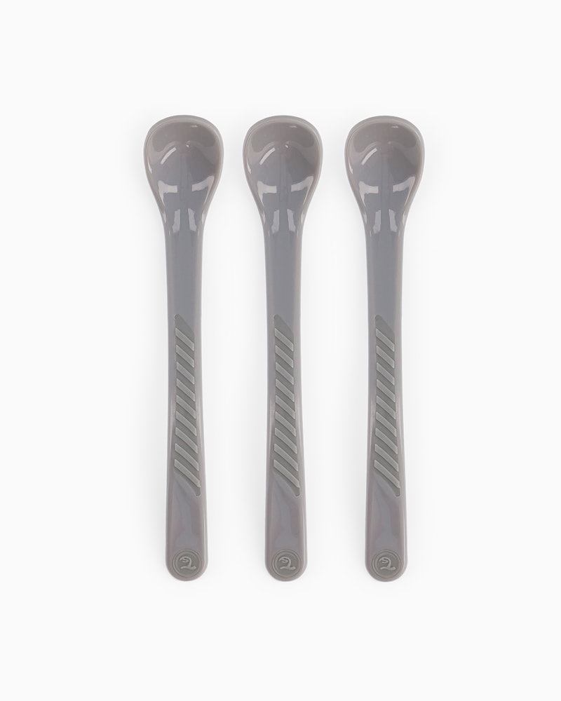 Bebisskedar 3-pack 6 mån+ / Grå - 3
