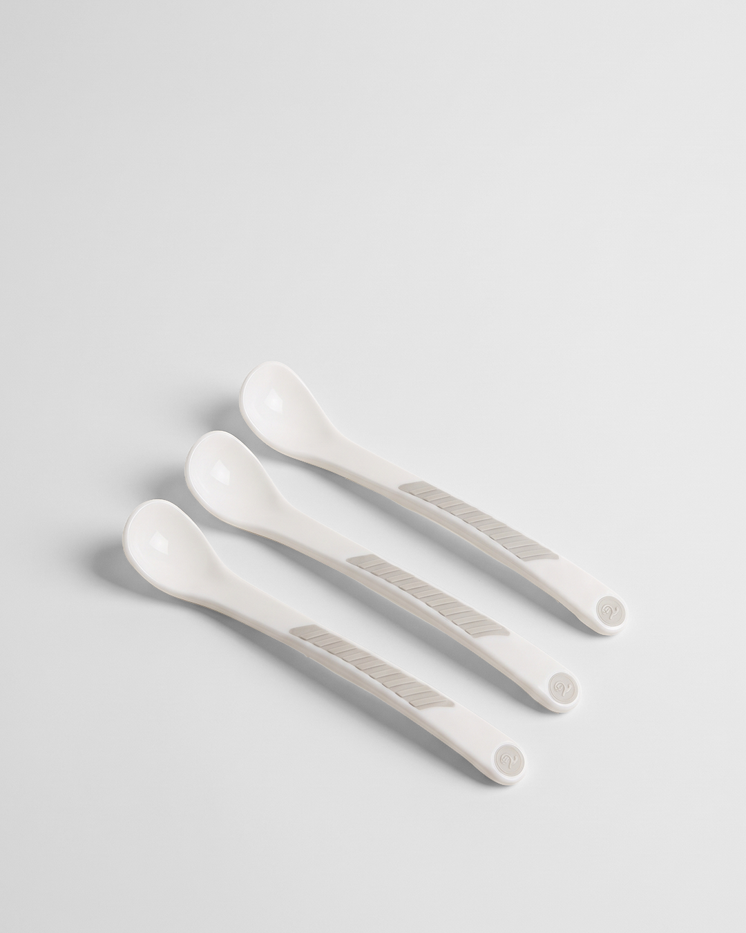 Bebisskedar 3-pack 6 mån+ / Vit