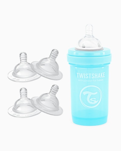 Twistshake Newborn Starter Kit de Biberones, 9 st- 4x Bebés