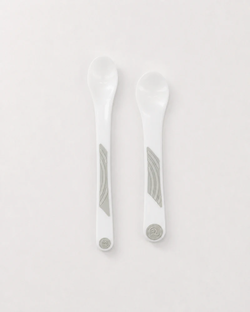 Cucharas de alimentación 4 meses+ / Blanco - 1