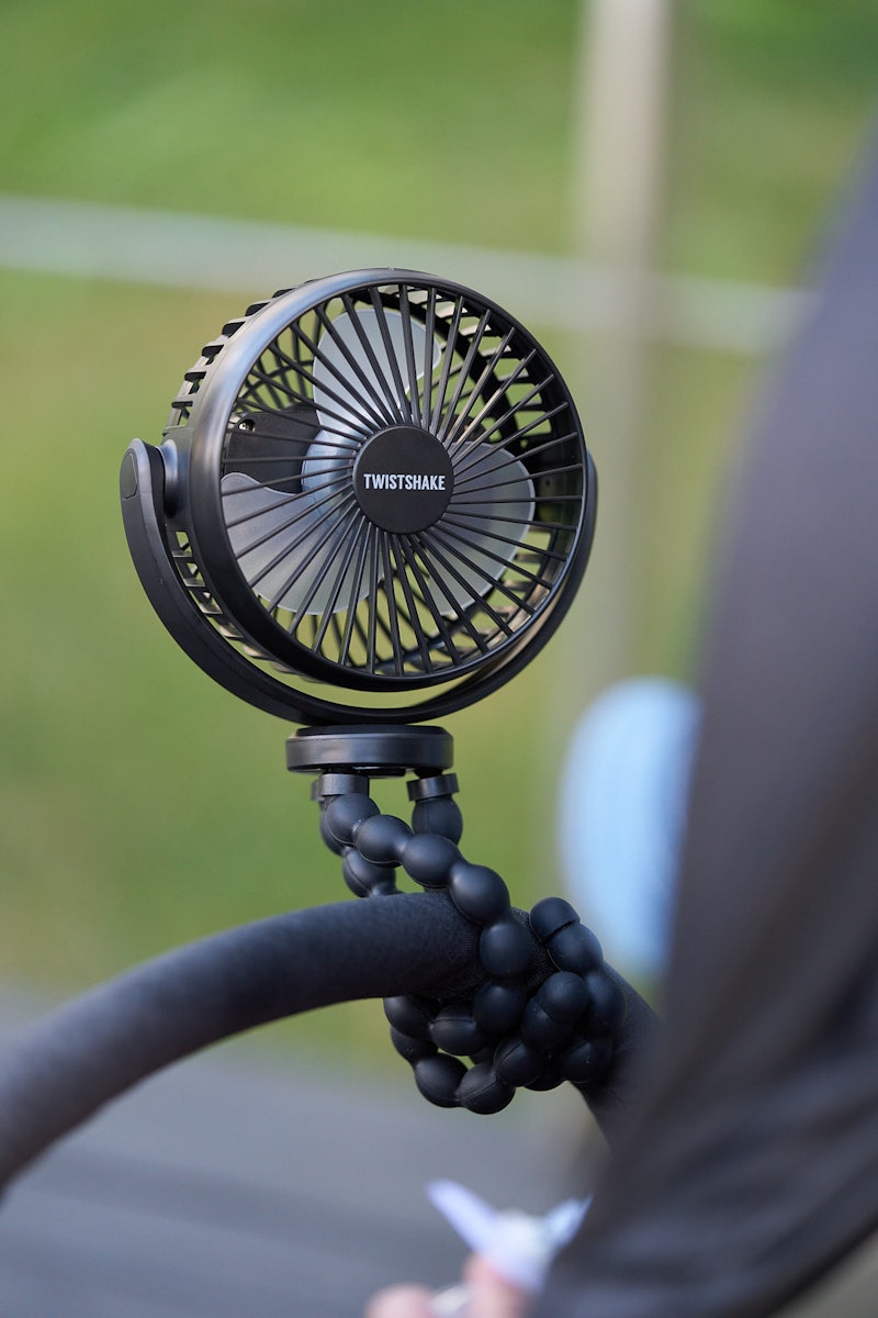 2 en 1 Ventilador Portátil & Banco de Energía 0 meses+ / Negro - 5