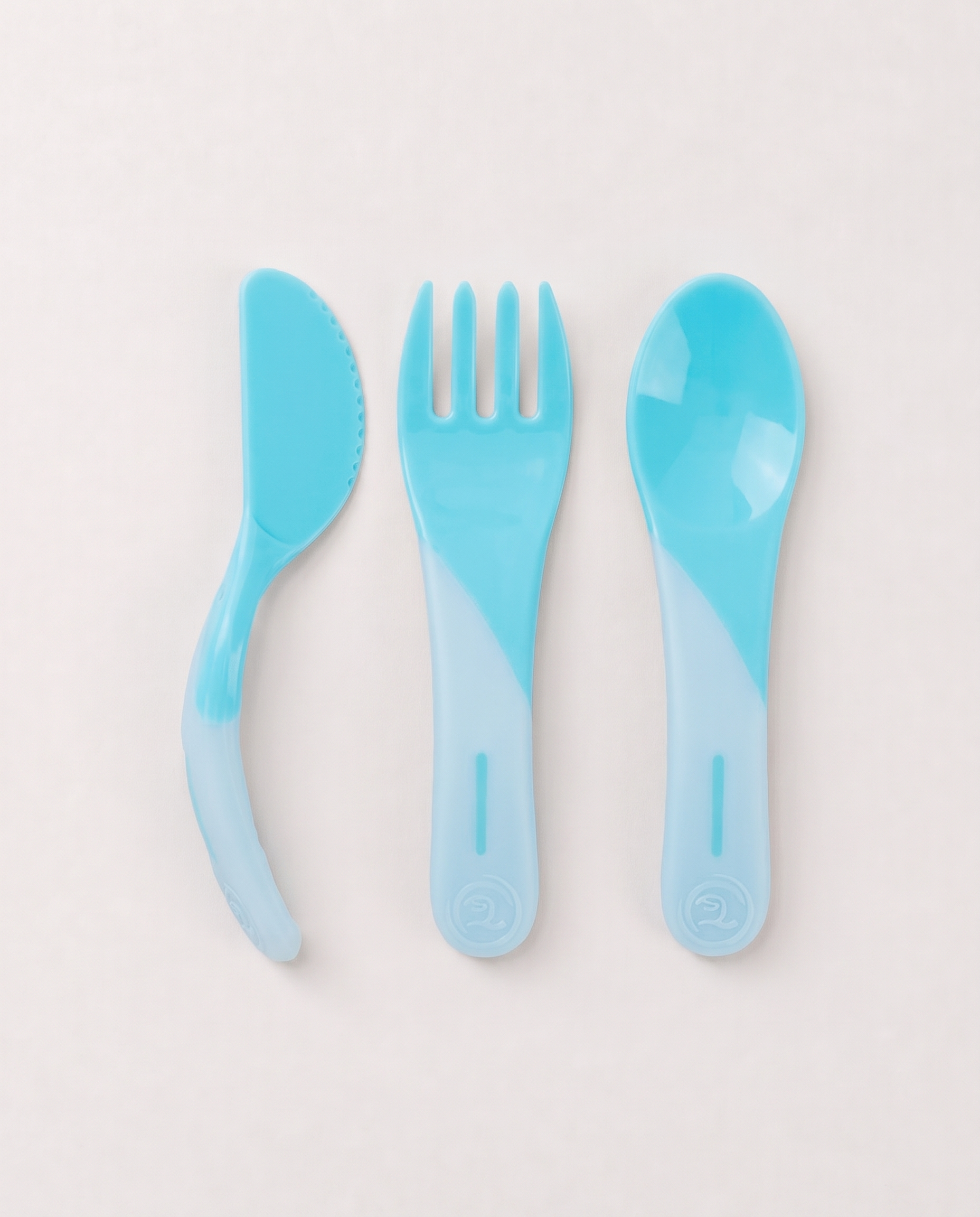 Couverts pour bébé 6 mois+ / Bleu