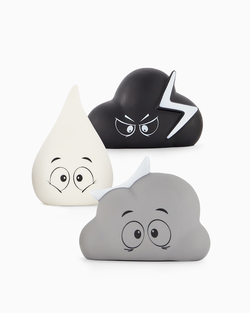 Bath toys Clouds 3-pack 0 mth+ / Mixed colors - 1