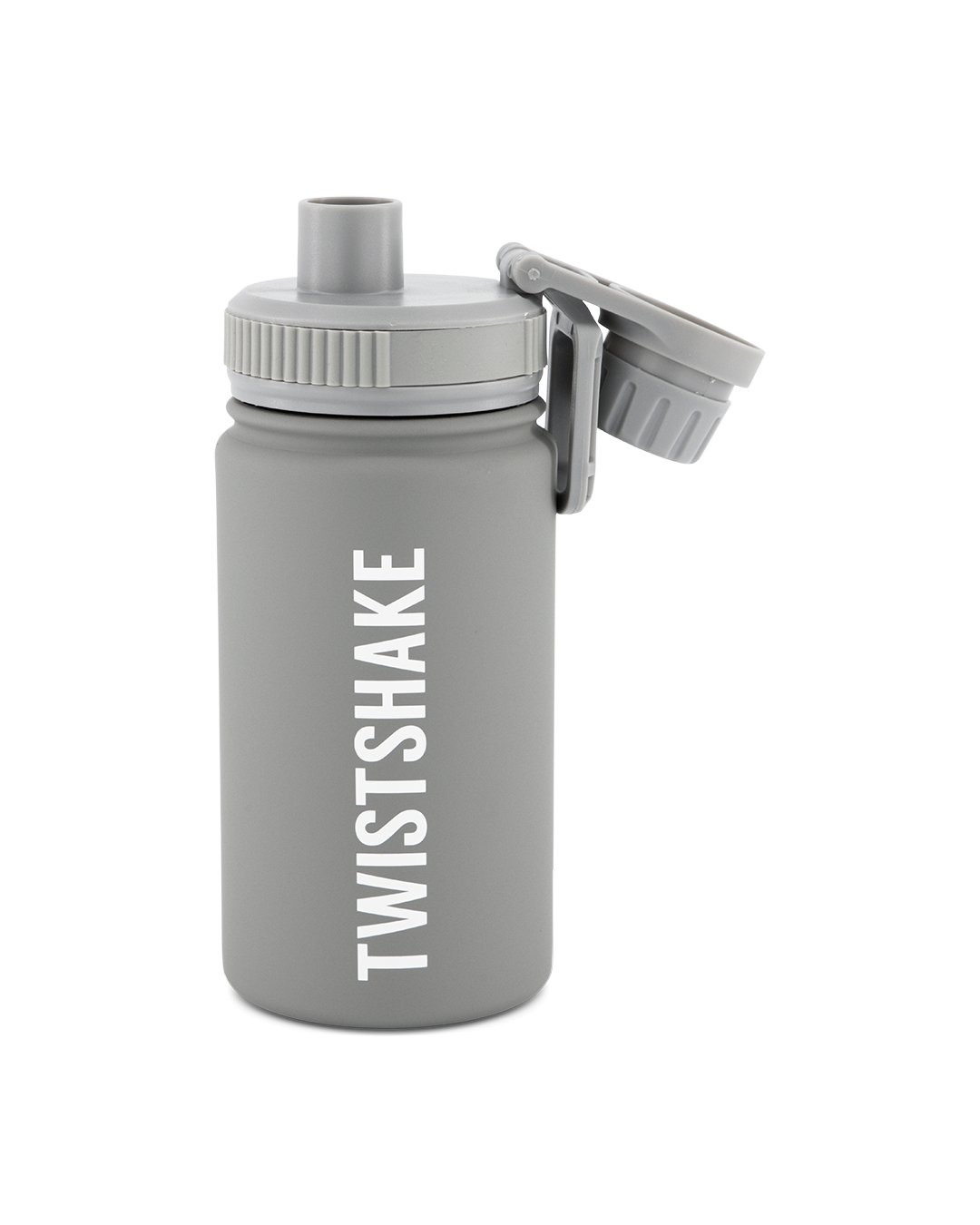 Vattenflaska rostfritt stål 12 mån+ / Grå - 7