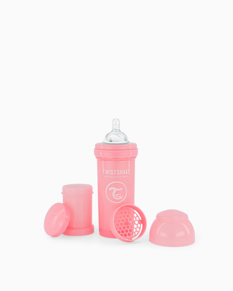 Anti-Kolik-Babyflasche 260 ml 260 ml / 2 Monate+ / Rosa - 1