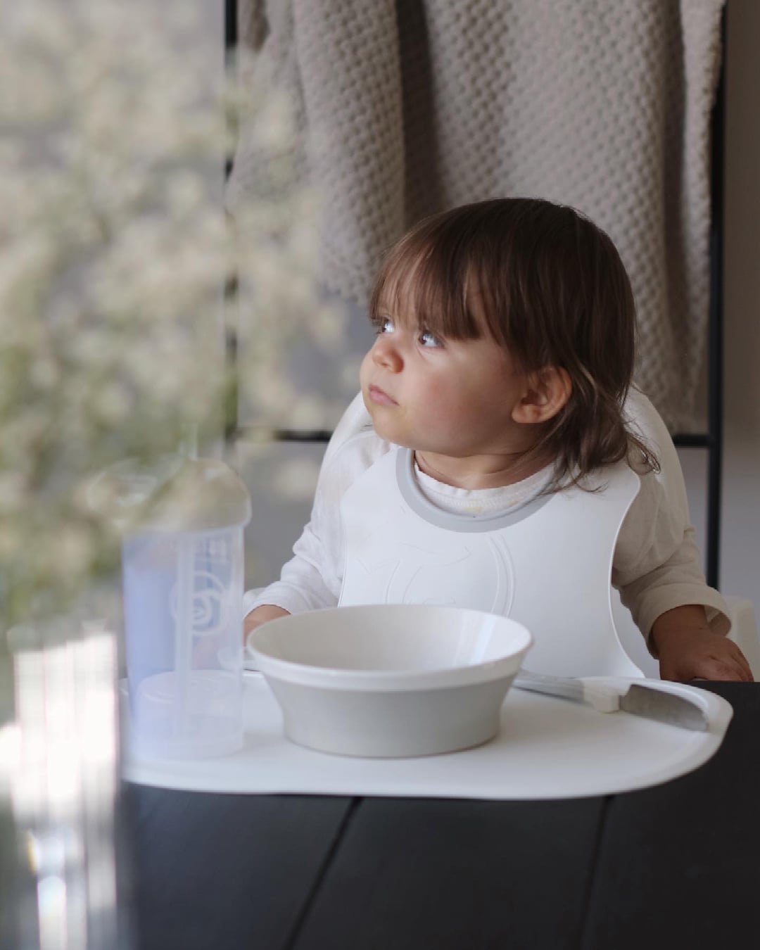 Haklappar 2-pack 4 mån+ / Grå & Vit - 2