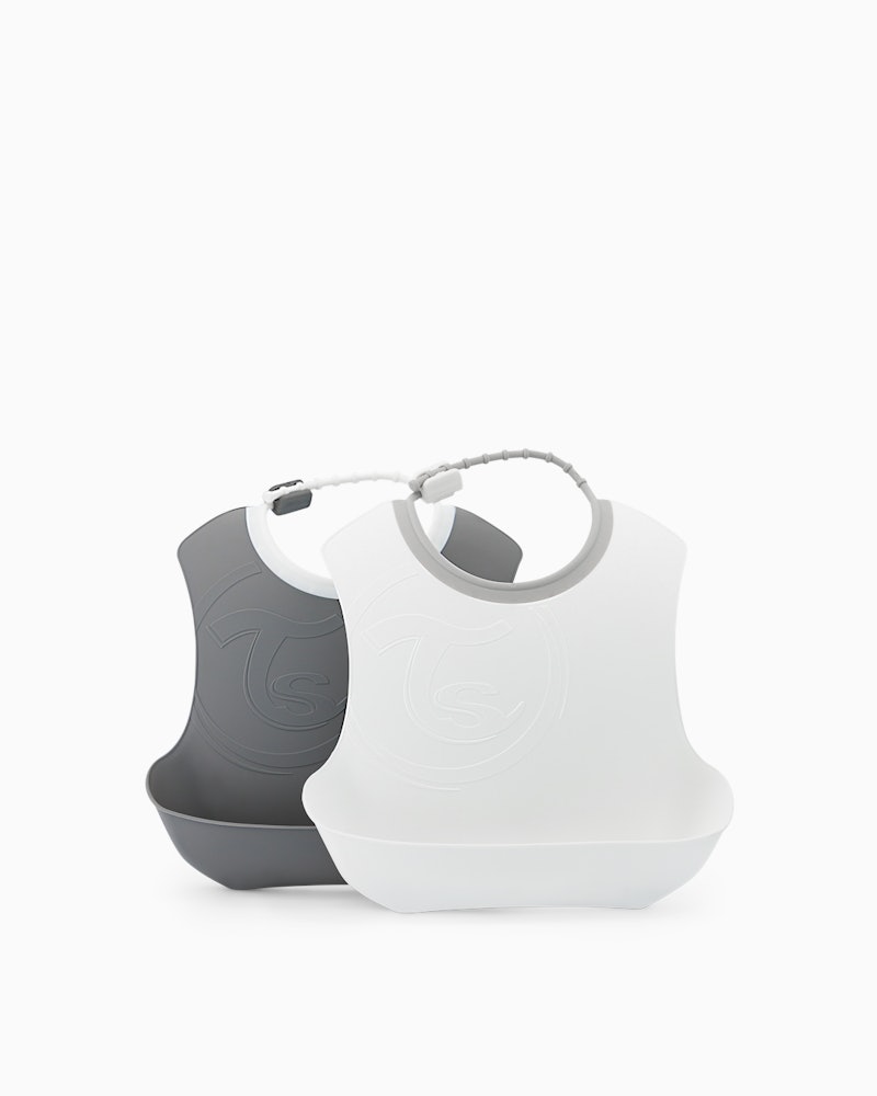 Smekker 2-pack 4 mån+ / Grå & hvit - 1