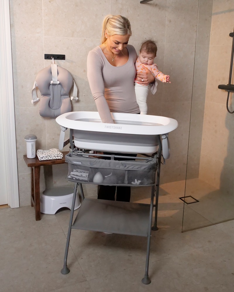 Support de baignoire 0 mois+ / Gris - 2