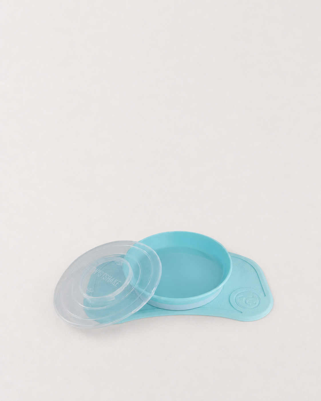 Click-Mat Mini + Assiette 6 mois+ / Bleu
