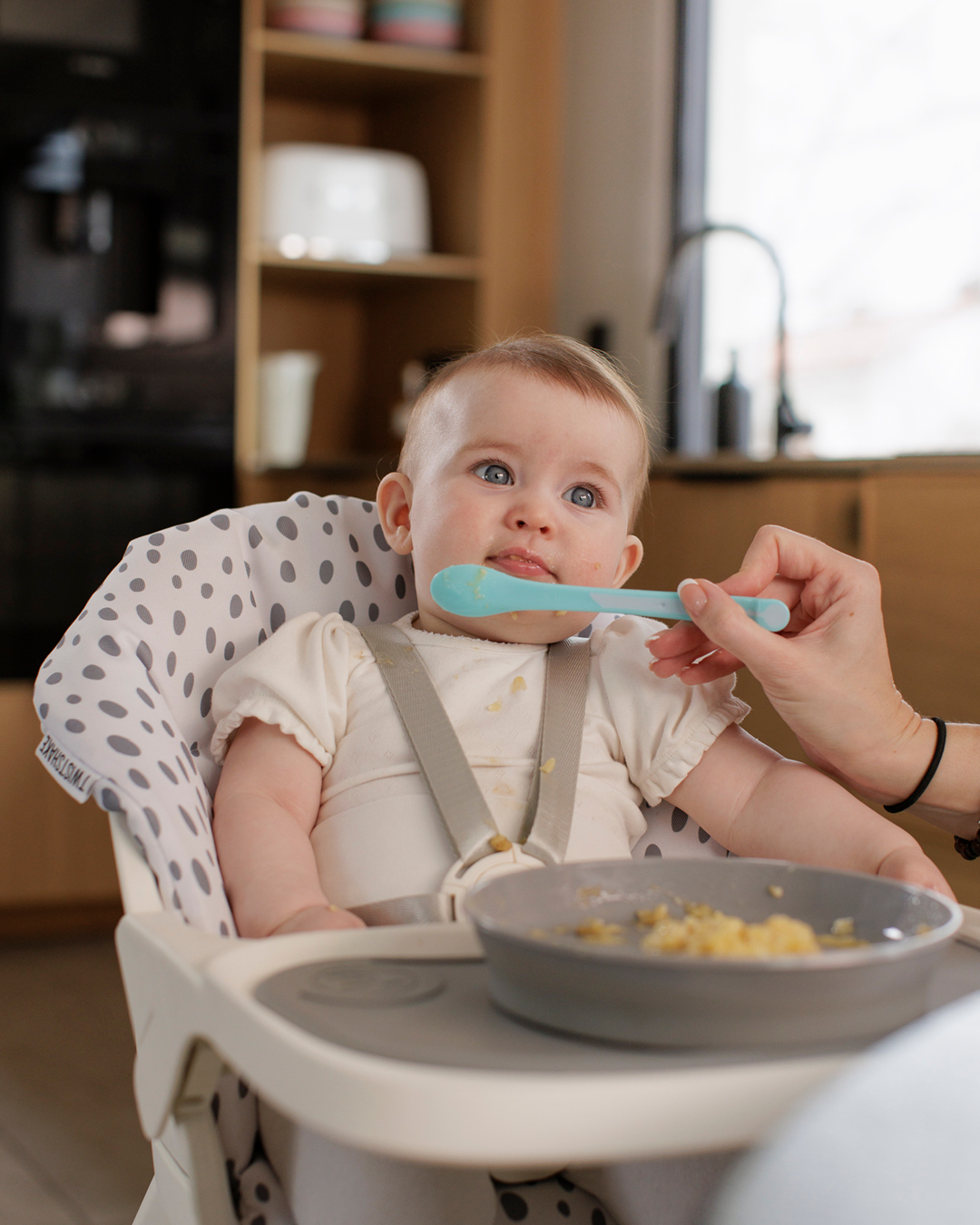 Click-mat with removable plate 6 mth+ / Grey - 4