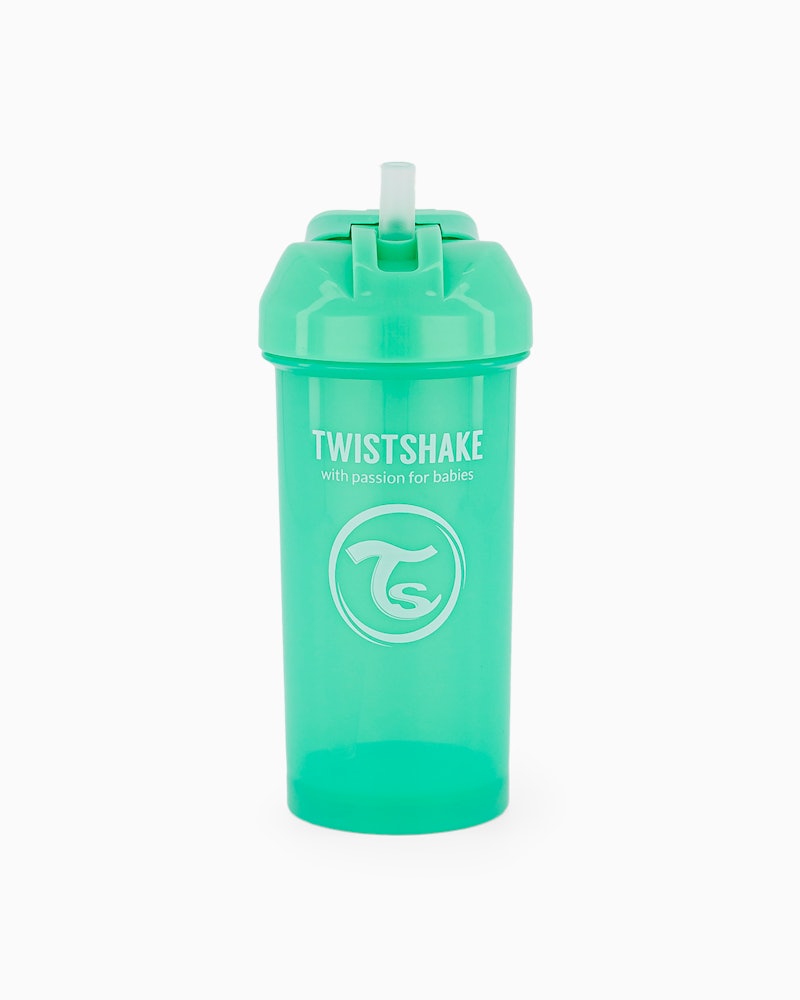 Straw Cup 360ml 6+m Pastel Green 12 US fl oz / 6 mth+ / Green - 1