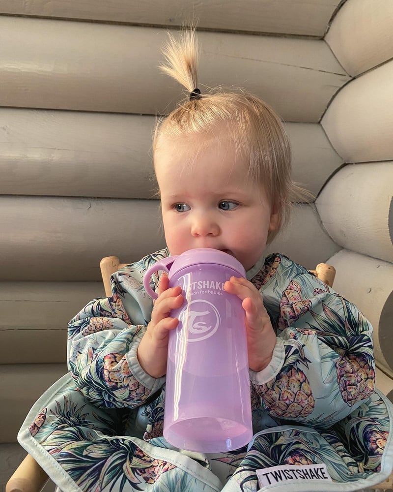 Sugrörsmugg 360 ml / 6 mån+ / Lila - hover