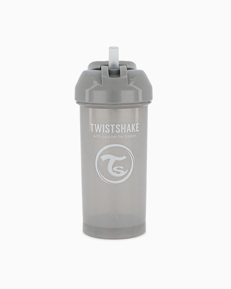 Taza con pajita 360 ml / 6 meses+ / Gris - 1
