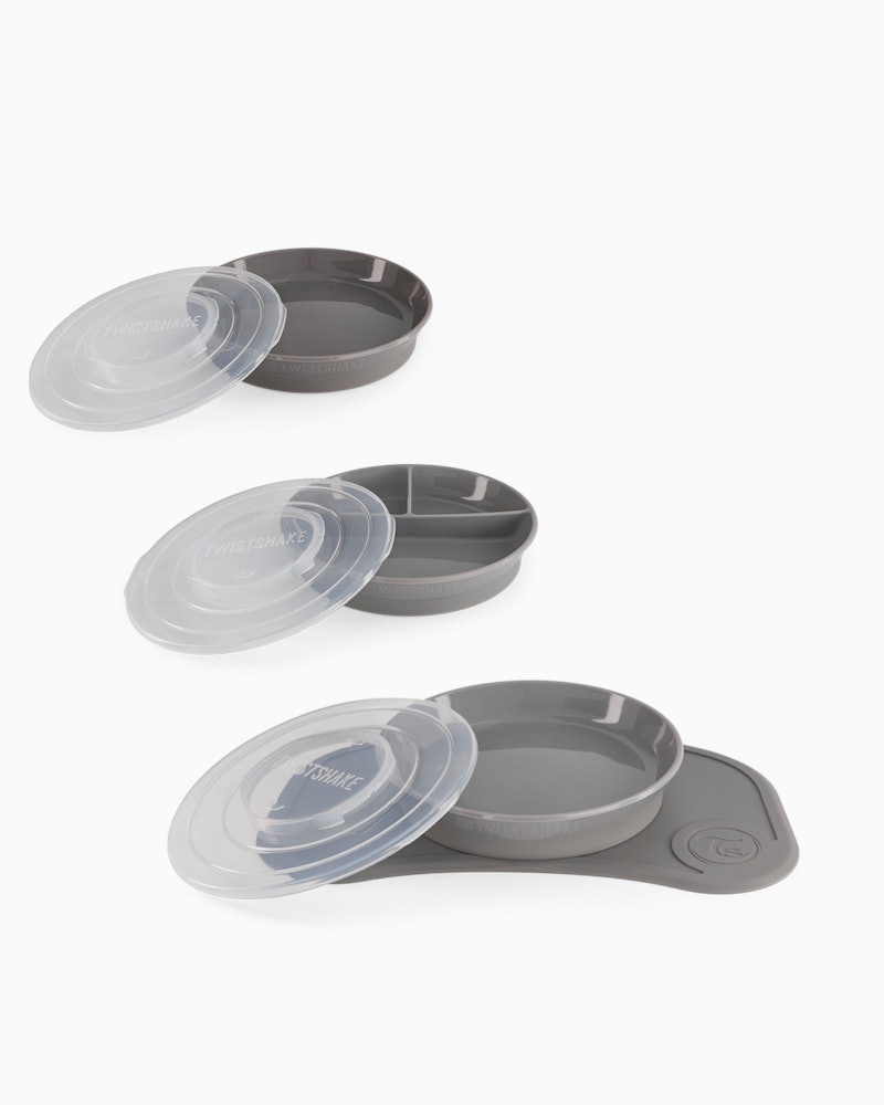 Click-mat with removable plates 6 mth+ / Grey - 1