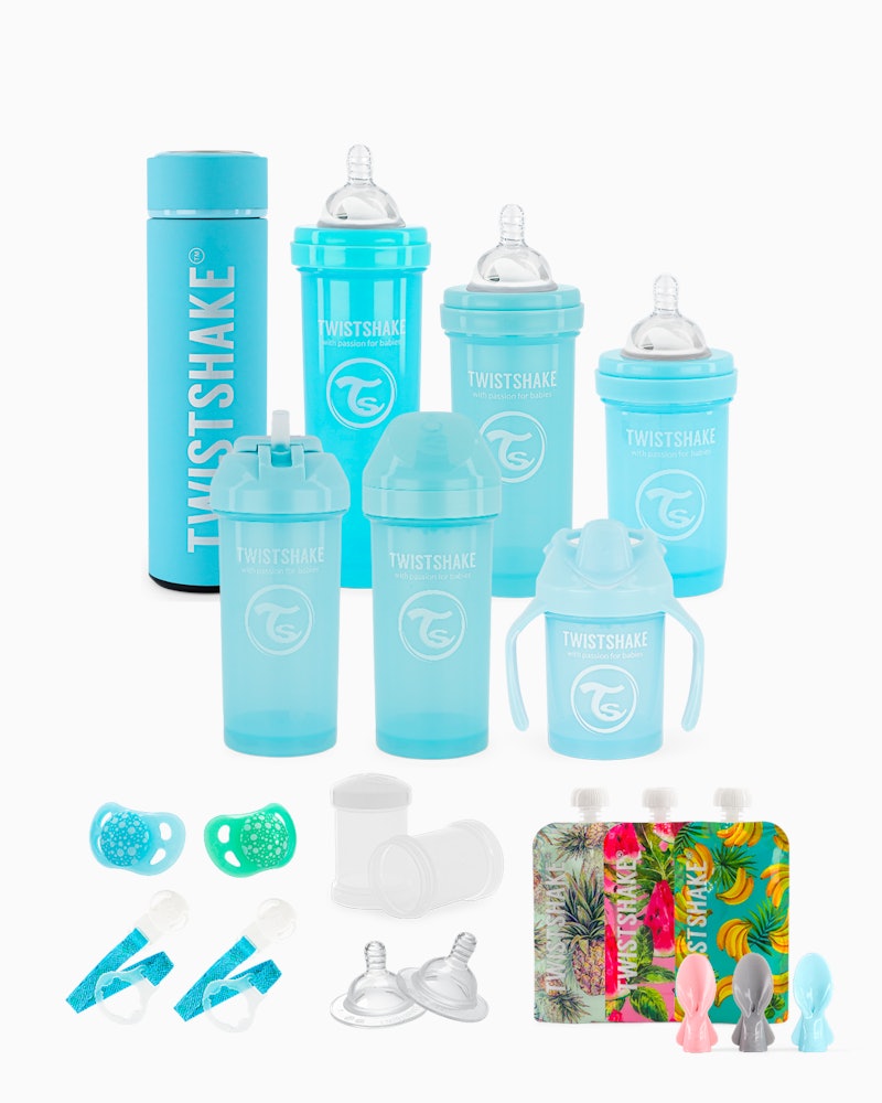 Twistshake Kit de bain pour bébé - Tout ce dont vous avez besoin