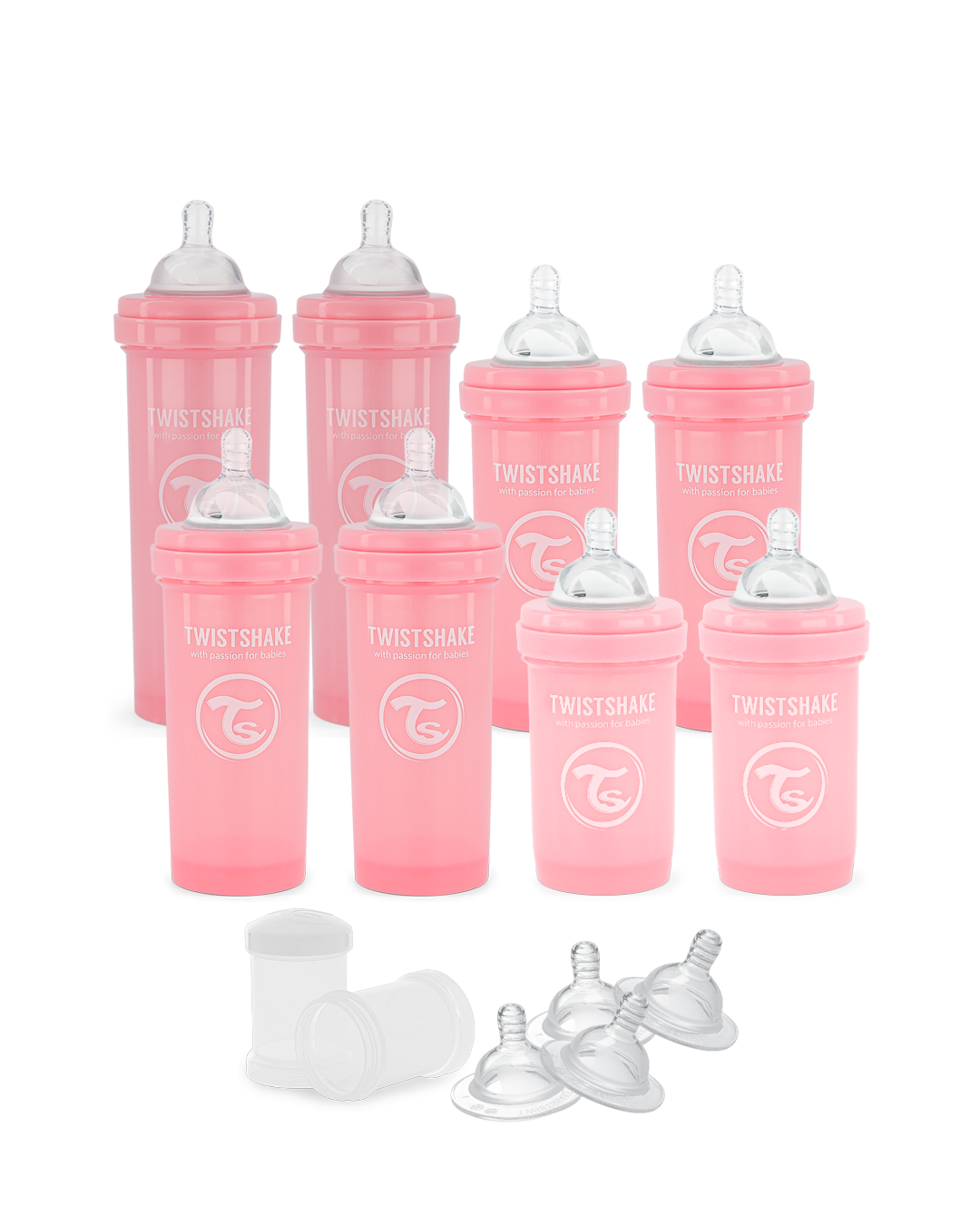  Twistshake Pezones de tetina anticólicos – Pezones de bebé de  alta calidad para una experiencia de alimentación cómoda – Adecuado para  más de 4 meses, 2 unidades (paquete de 1) : Bebés