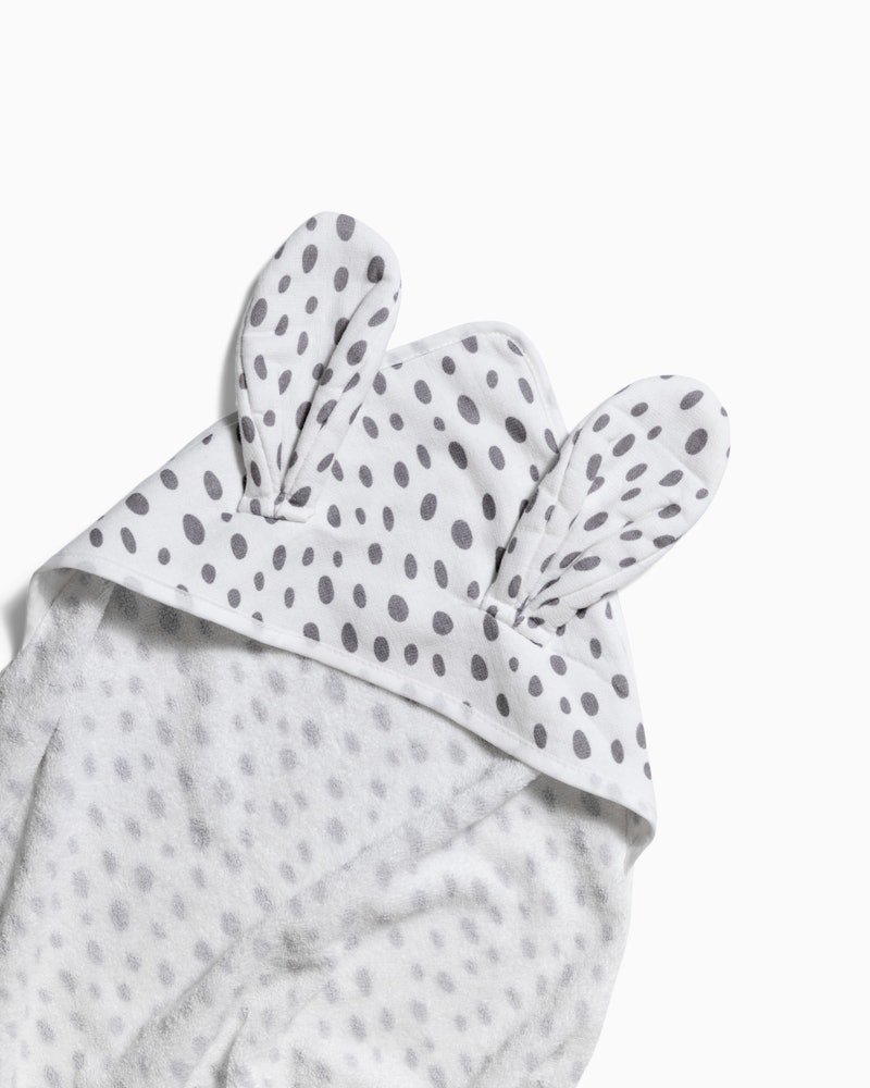 Hooded Towel Baby 0 mth+ / White - 4