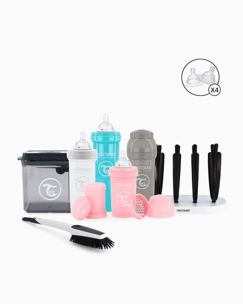 Twistshake Kit de bain pour bébé - Tout ce dont vous avez besoin