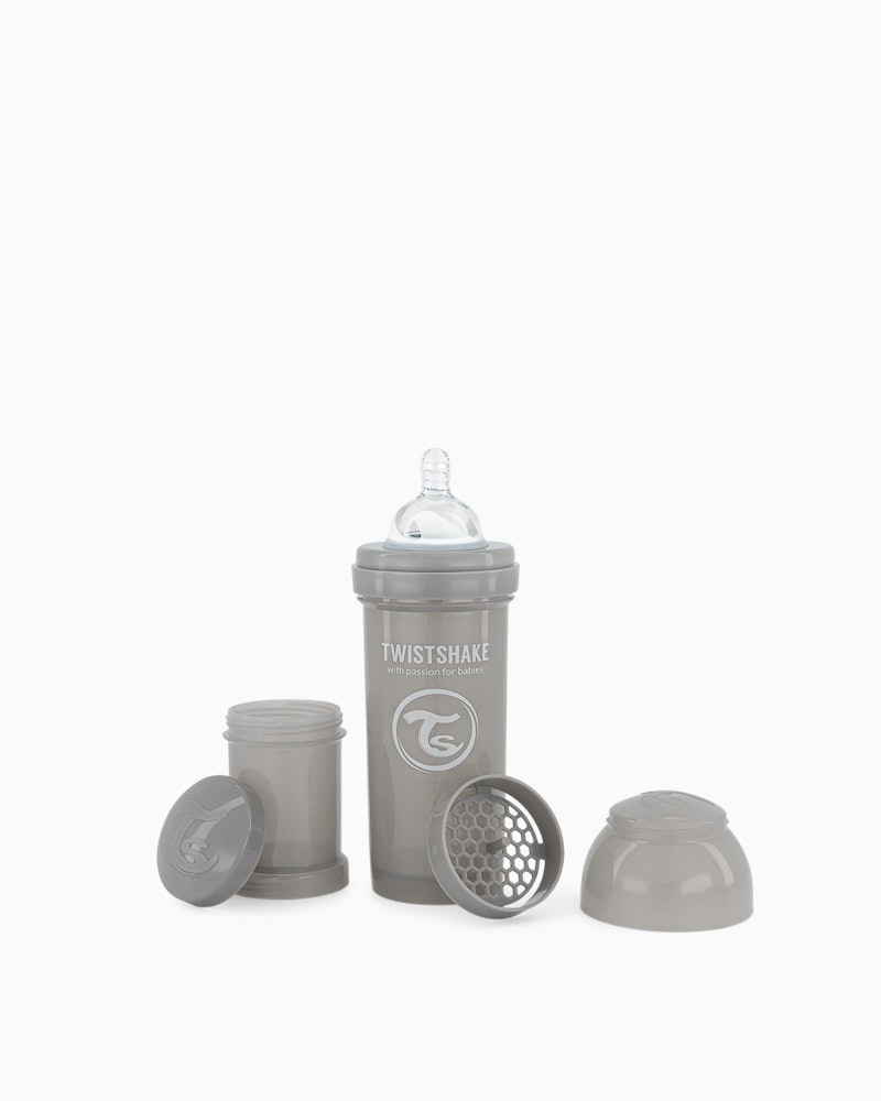 Biberon Anti-Colique 260 ml 260 ml / 2 mois+ / Gris - 1