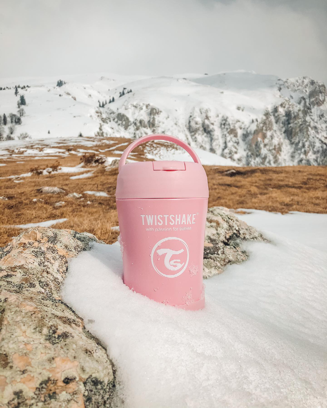 Food container Hot/Cold food up to 10h pink Twistshake