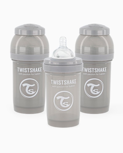 Biberon Anti-Colique 180ml 3-p 180 ml / 0 mois+ / Gris