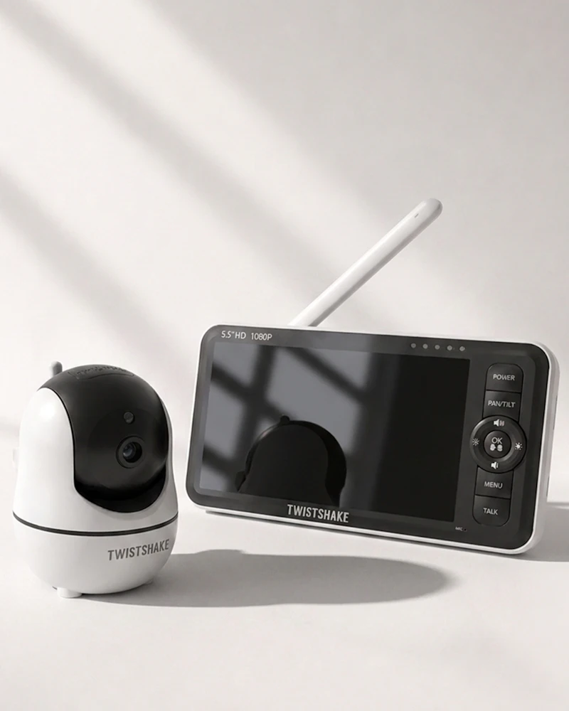 Babyphone PRO – Full HD 0 Monate+ / Schwarz & Weiß - 1