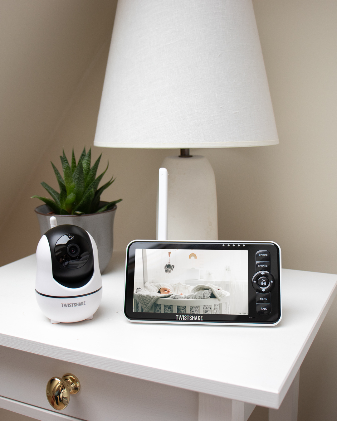 Baby Monitor med två kameror 0 mån+ / Svart & Vit - hover