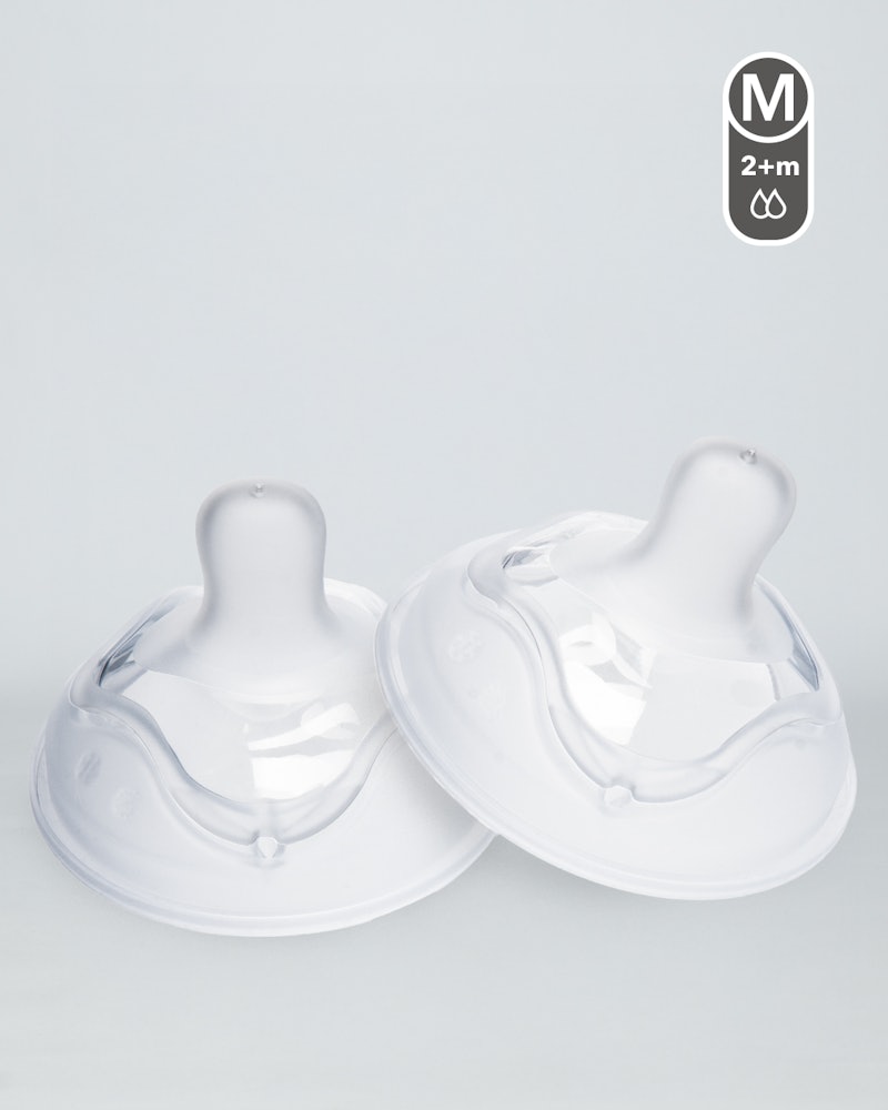 Tétines Pro Double Anti-Colique Medium 2+m 2-p 2 mois+ / Teat Medium - 1