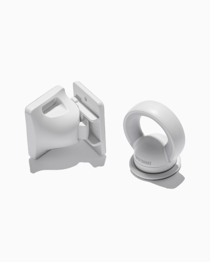Magnetiskt nyckellås 4-pack 0 mån+ / Grå & Vit - 1