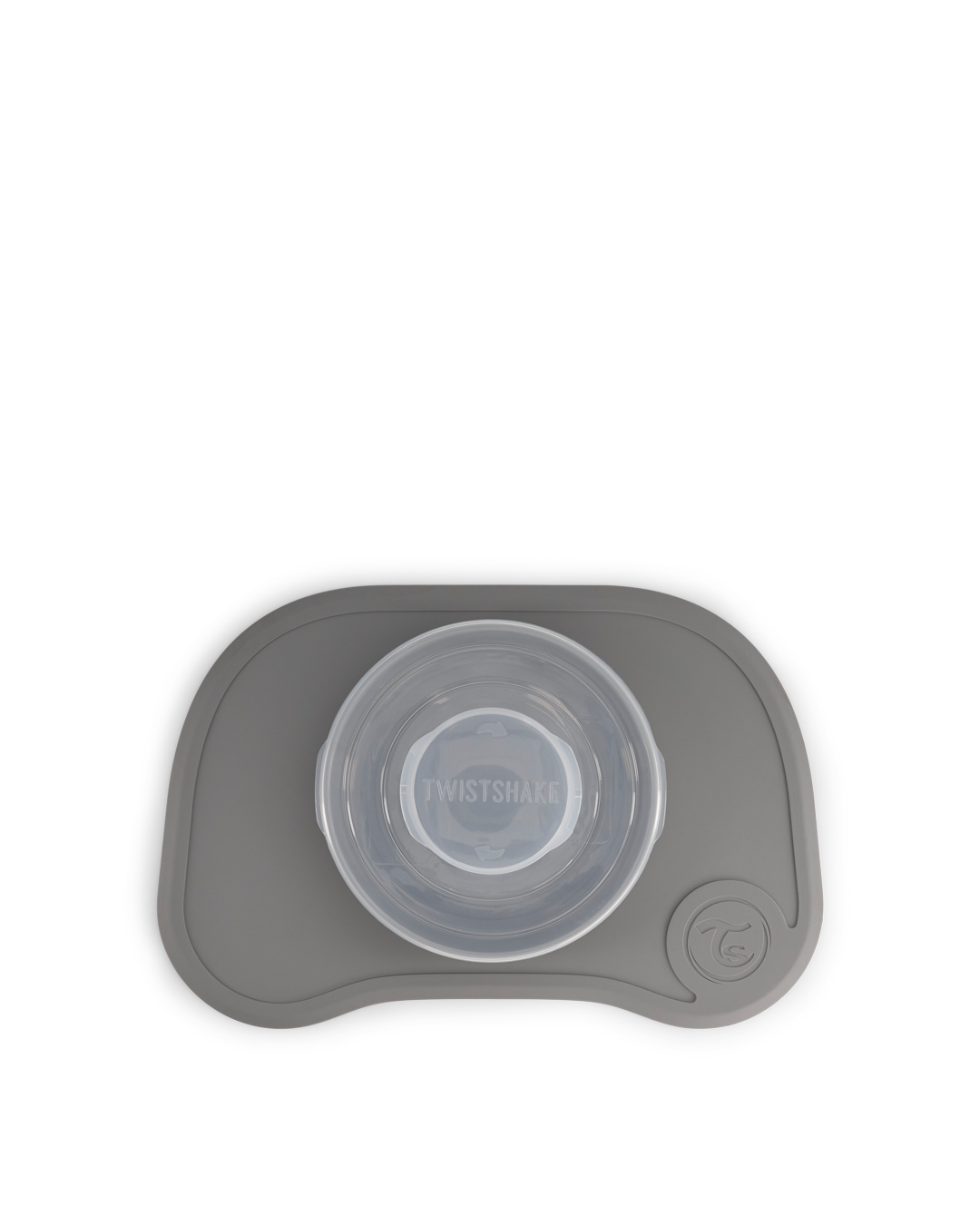 Click-Mat + Assiette 6 mois+ / Gris - 3