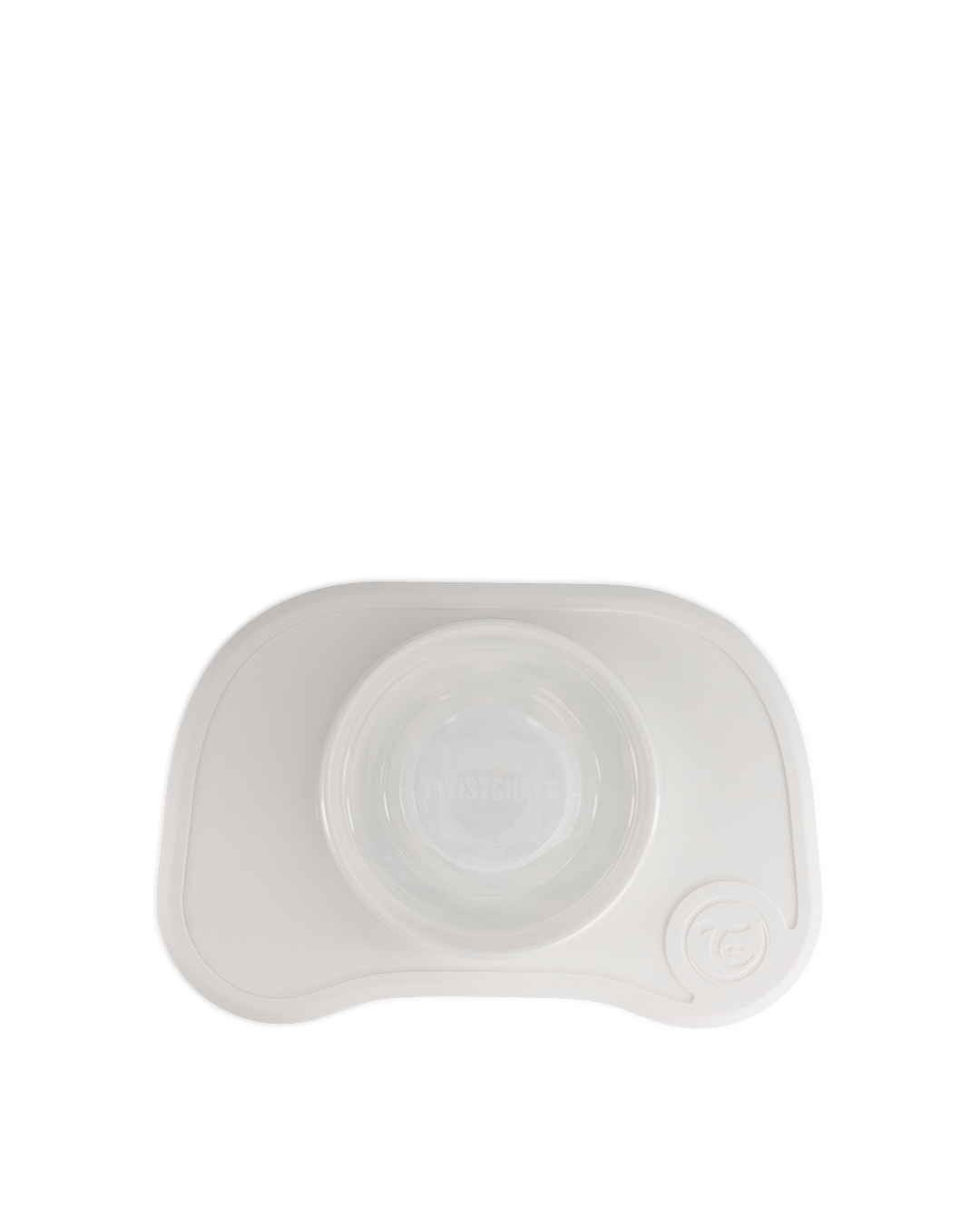 Click-Mat + Tallerken 6 mån+ / Hvit - 3