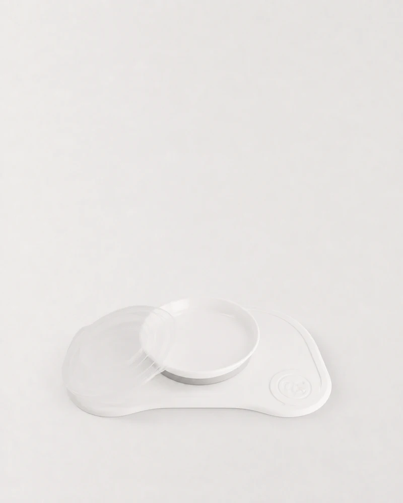Click-mat with removable plate 6 mth+ / White - 1