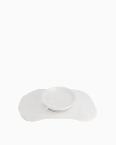 Twistshake Set Vaisselle Bébé Mini – Click-Mat + Assiette Ventouse + Napperon + Bol 520 Ml Bleu – Sans BPA Dès 6 Mois