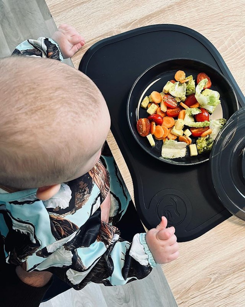 Click-Mat + Assiette 6 mois+ / Noir - 2