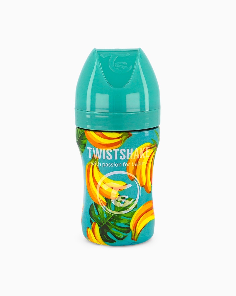 Anti-kolik Nappflaska Stål 260ml Banana 260 ml / 2 mån+ / Outlet - 3