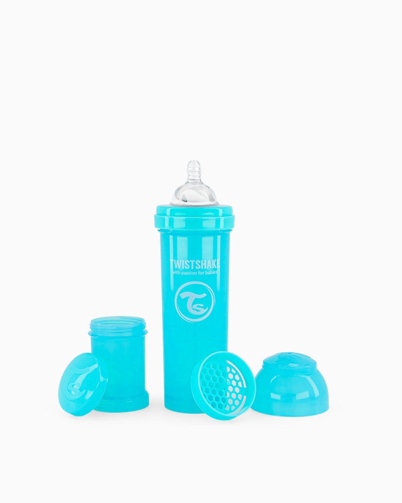 Nappflaska Anti-kolik 330 ml 330 ml / 4 mån+ / Blå - 1