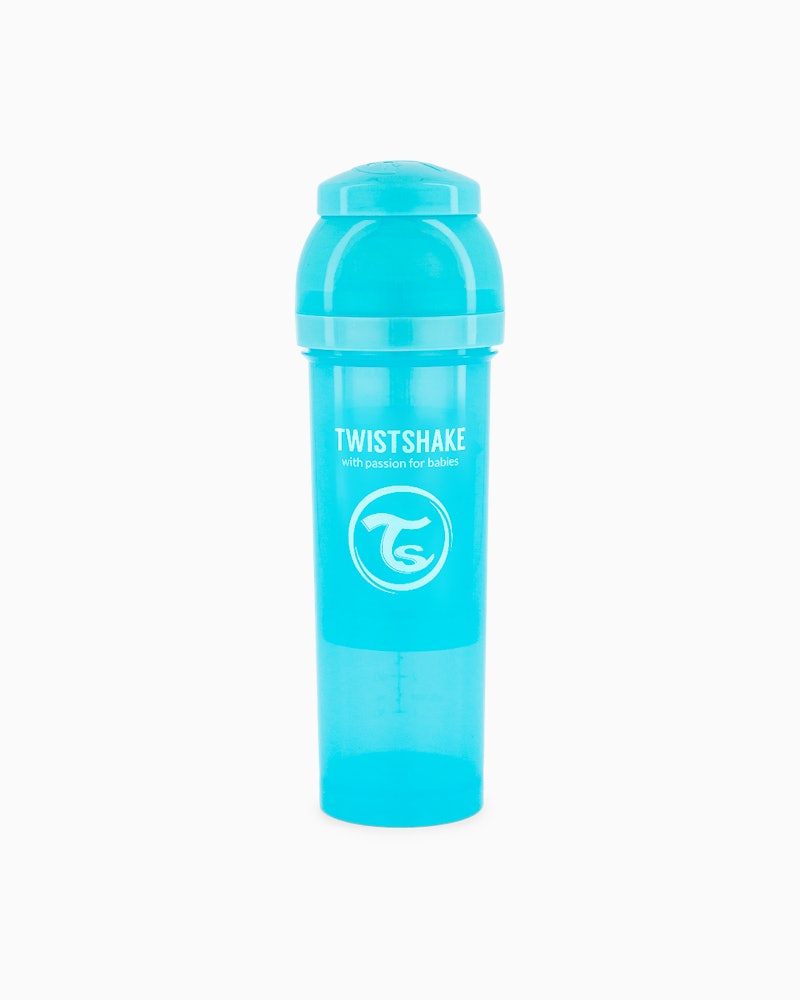 Nappflaska Anti-kolik 330 ml 330 ml / 4 mån+ / Blå - 4