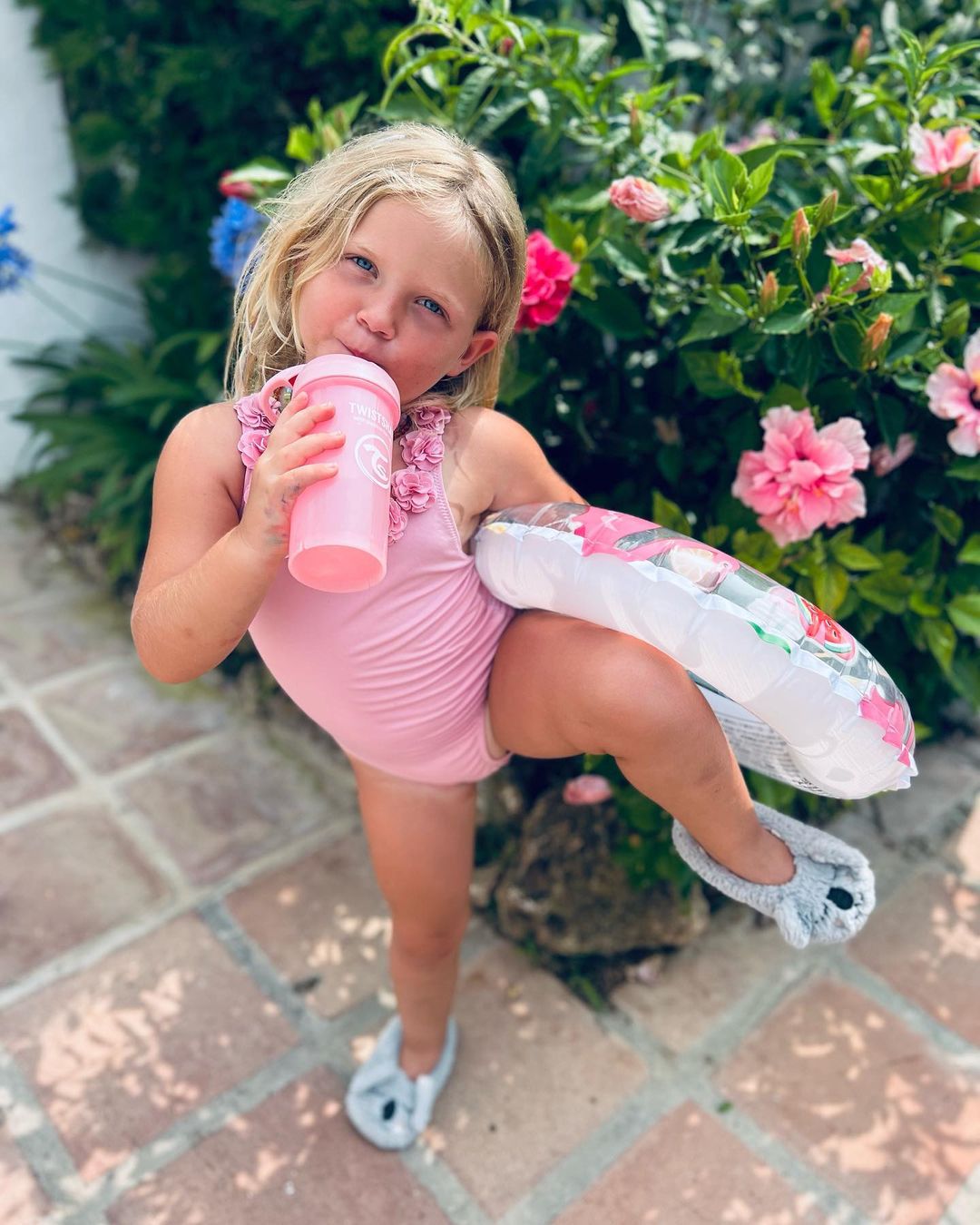 Sugrörsmugg 3-pack 6 mån+ / Rosa - hover