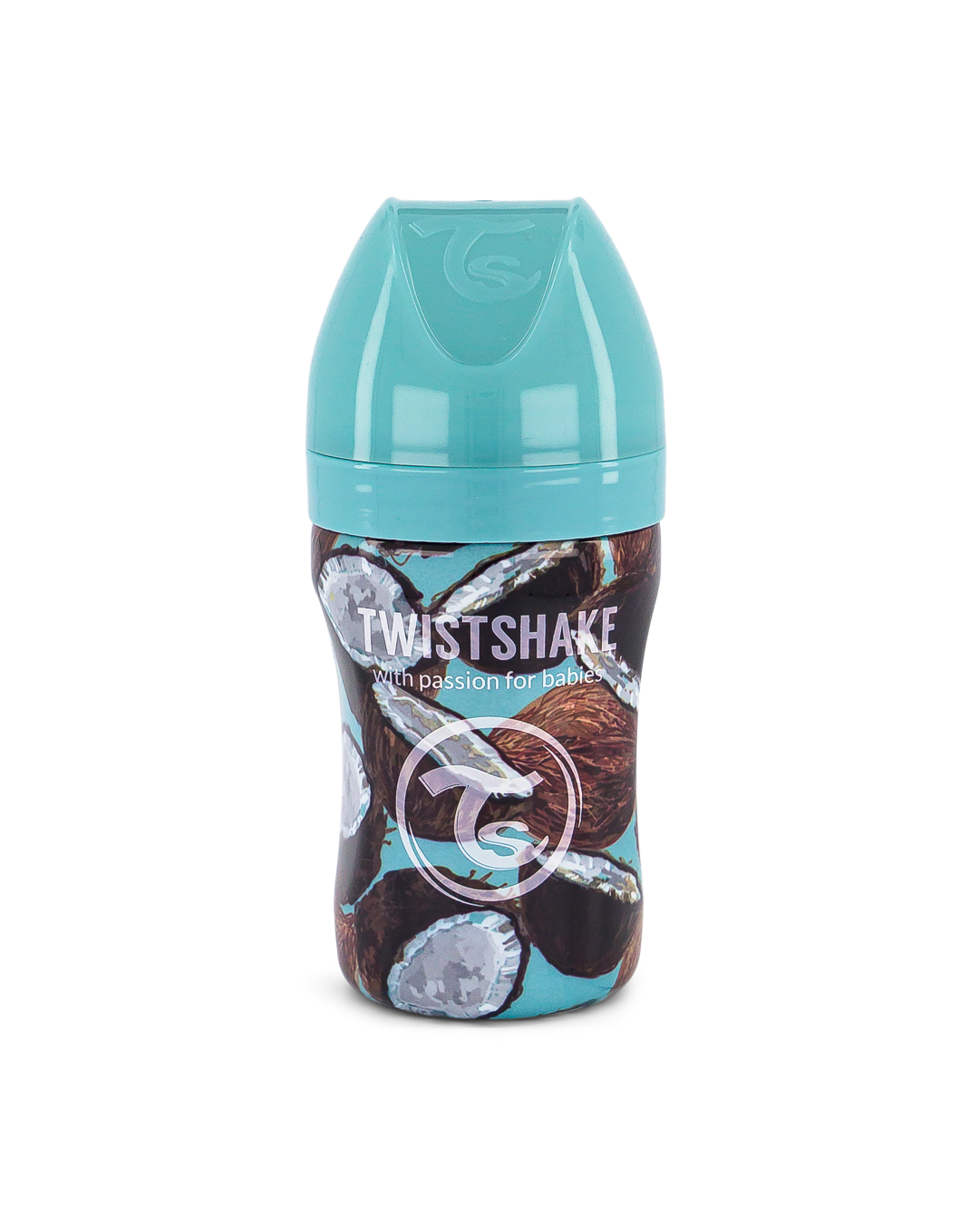 Anti-Colic Stainless Steel 260ml Coconut 260 ml / 2 mån+ / Outlet - 3