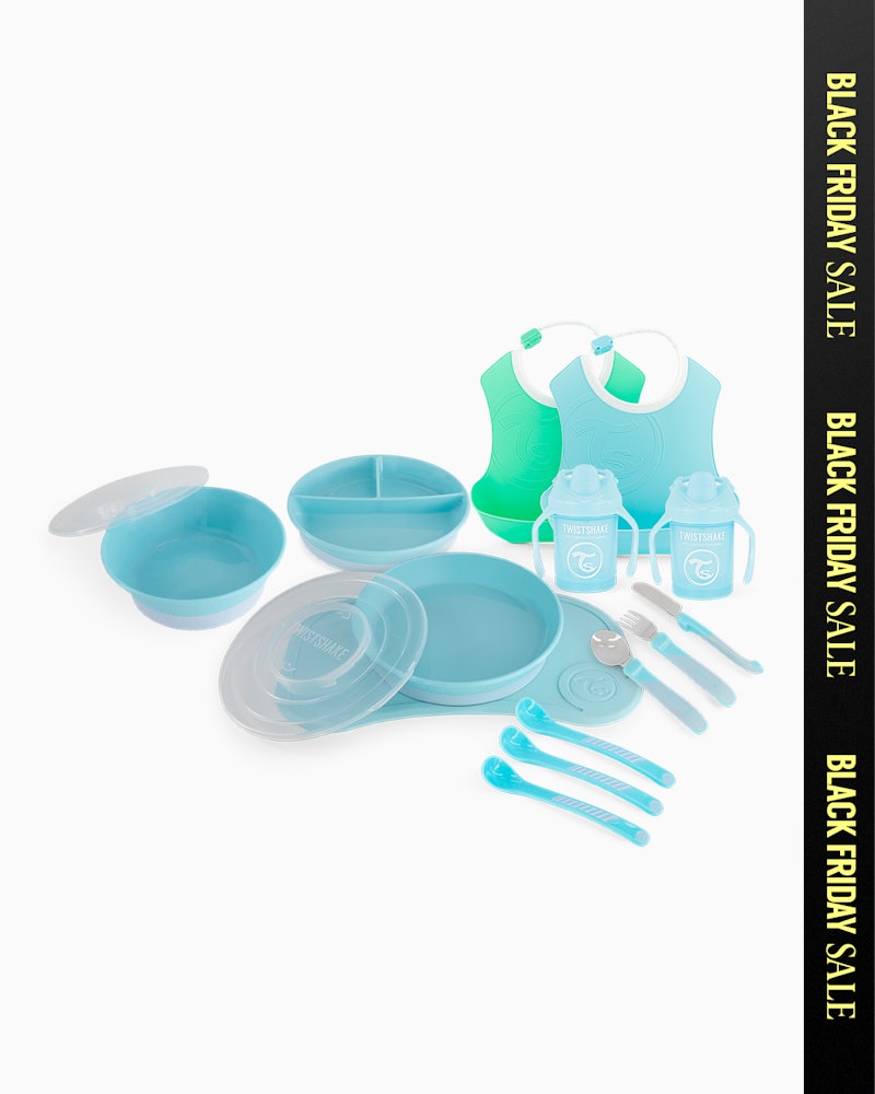Baby Tableware starter kit 6 mth+ / Blue - 1
