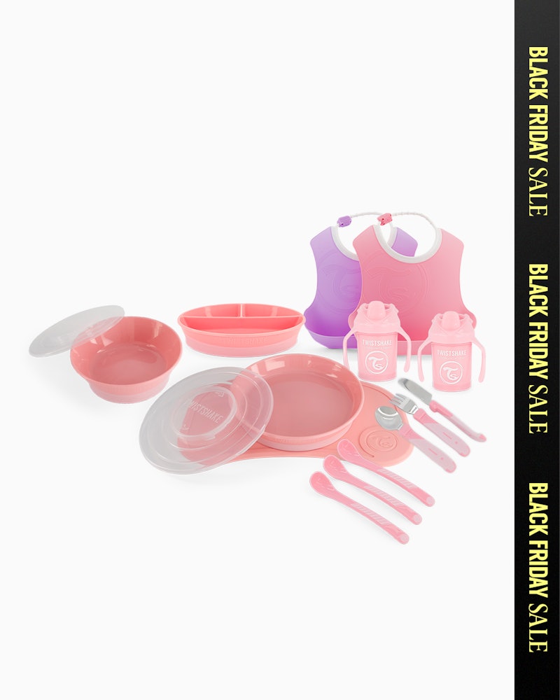 Barnservis Startkit 6 mån+ / Rosa - 1