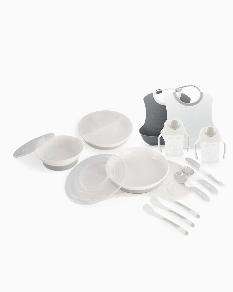 Barnservis Startkit 6 mån+ / Vit - 1