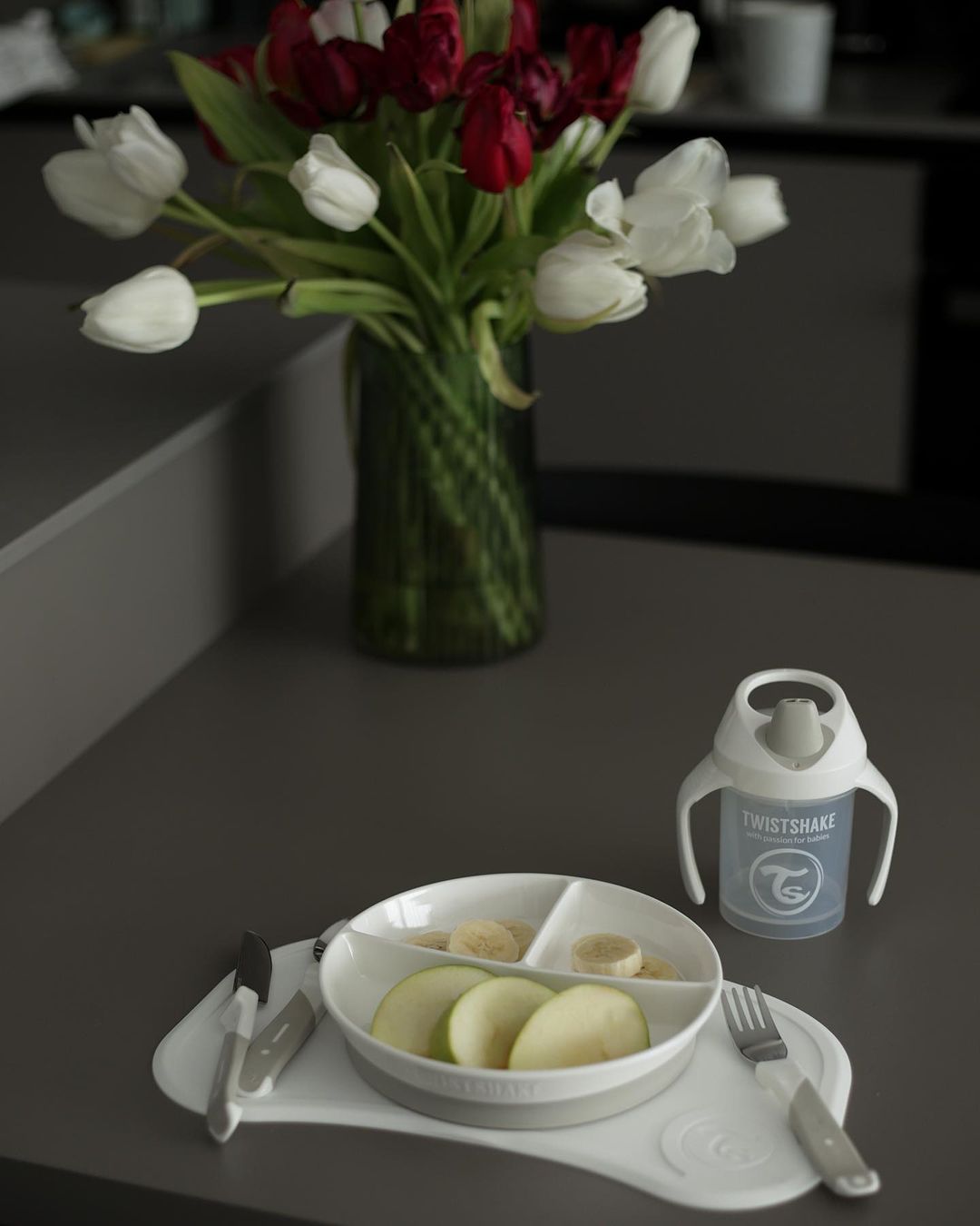 Barnservis Startkit 6 mån+ / Vit - hover