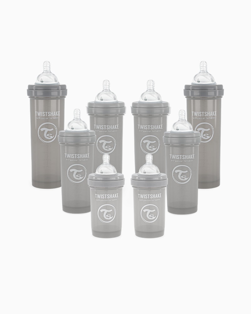 Biberons Anti-Colique 8-p Optional sizes / 0 mois+ / Gris - 1