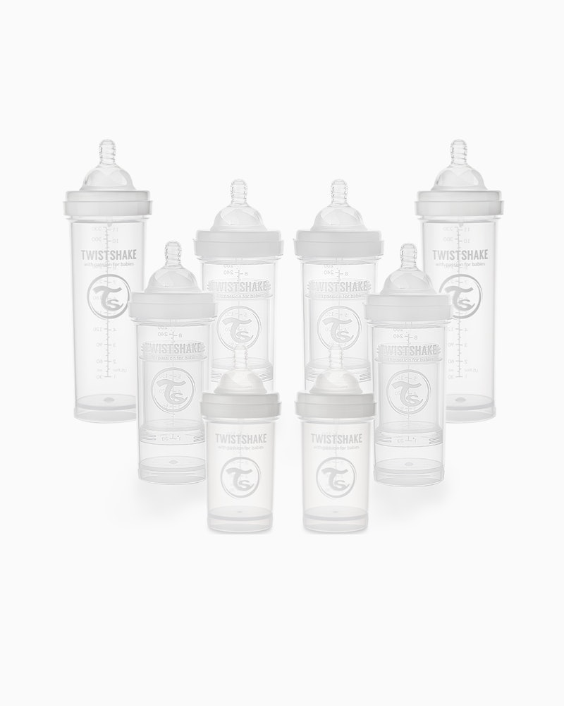 Biberons Anti-Colique 8-p Optional sizes / 0 mois+ / Blanc - 1