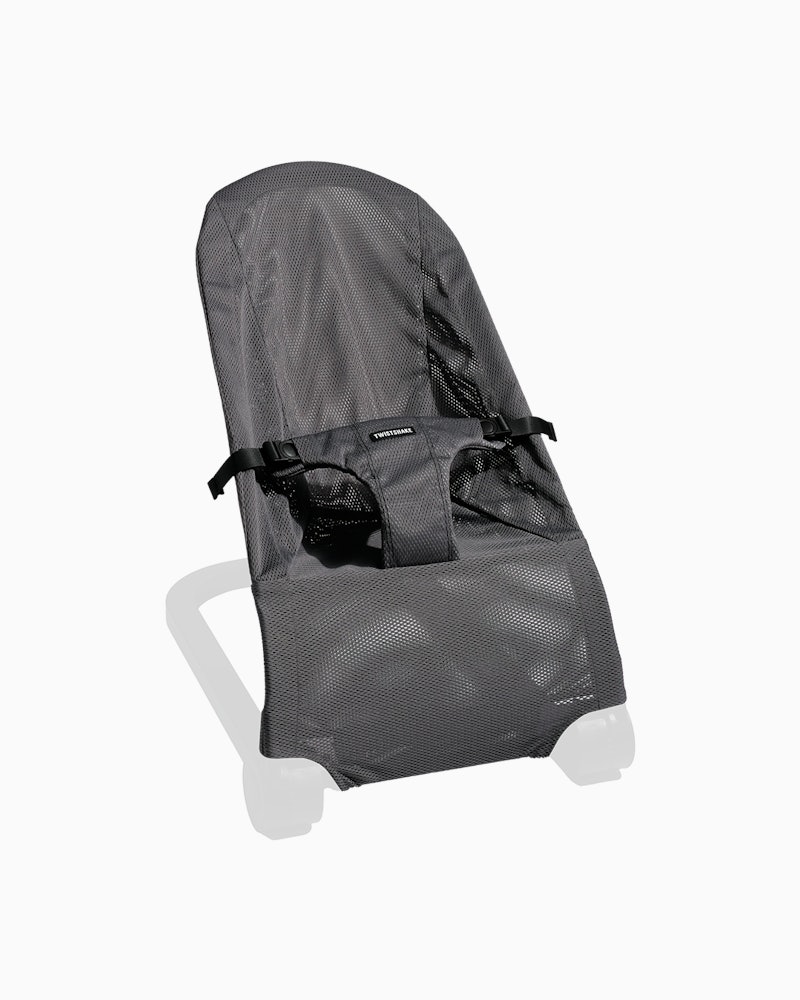 Babywippe 1x Bezug aus Mesh Grau - 1