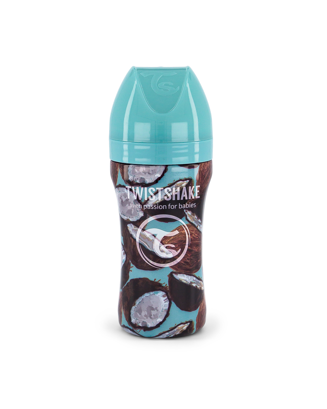 Anti-Colic Stainless Steel 330ml Coconut 330 ml / 4 måned+ / Outlet - 3