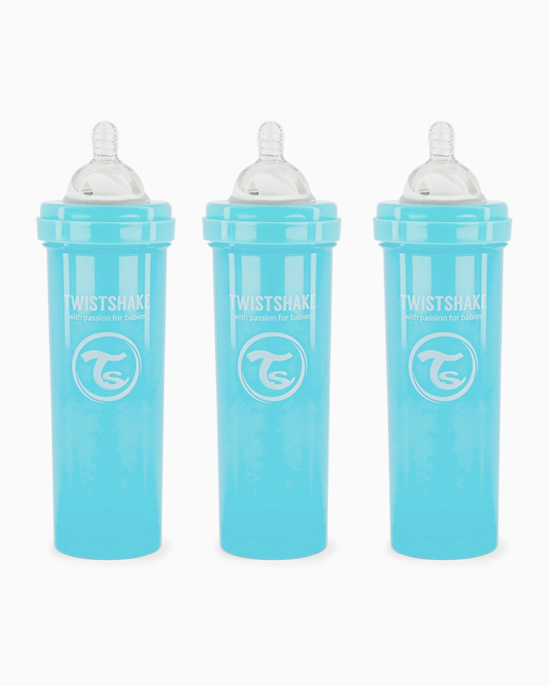 Biberón Anticólicos 330ml Pack de 3 330 ml / 4 meses+ / Azul - 1